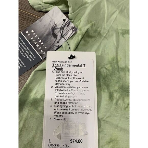 NWT Lululemon The Fundamental T Shirt - Picture 4 of 5